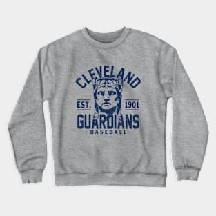 Retro Cleveland Guardians by Buck Tee Crewneck Sweatshirt